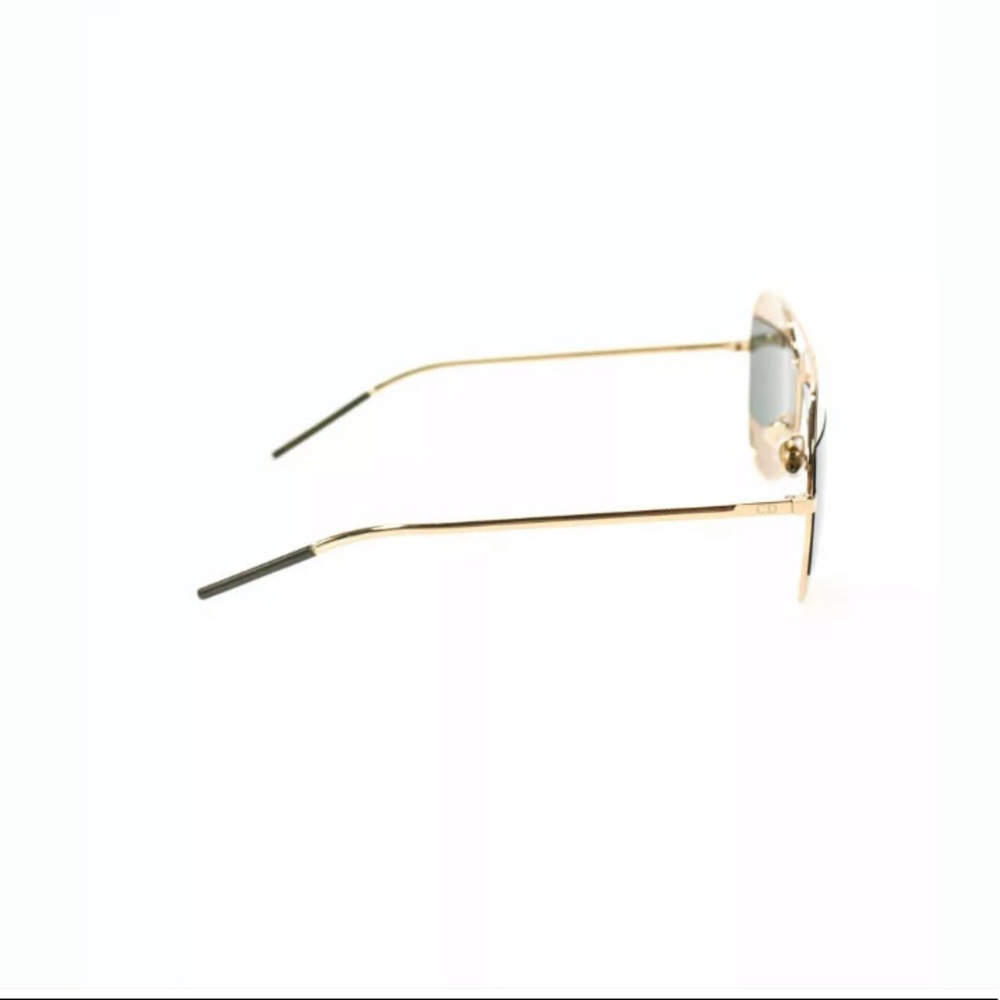 Christian Dior Aviator Split Gold Tone sunglasses - Picture 3 of 7
